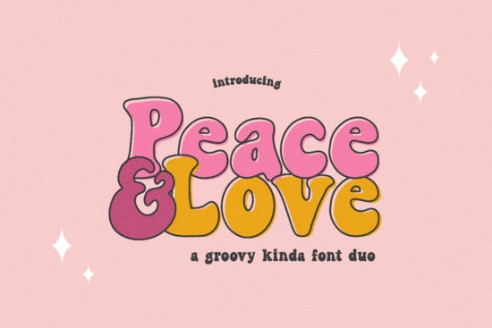 Peace and Love Font